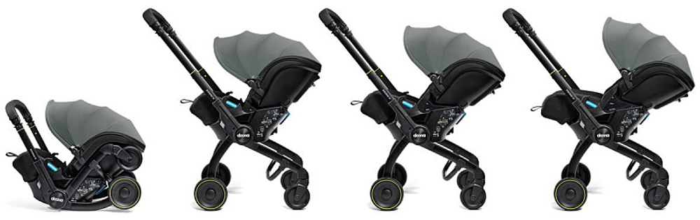 Коляска и Автокресло Doona X Slate Green (Forest Grey)