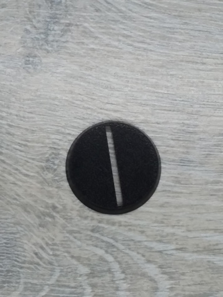 База 32 мм с прорезью