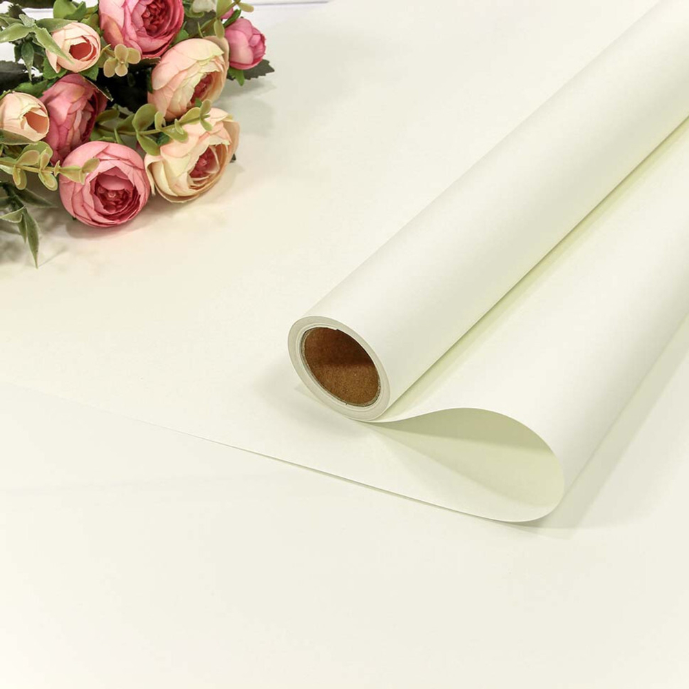 Пленка В рулоне 10 м х 58 см "Корейская" (Белый)