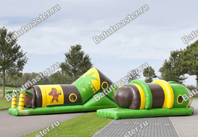 Коммерческий надувной батут "Тоннель обезьяна"