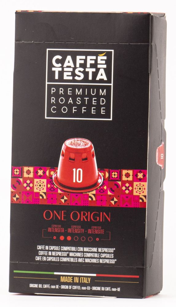 Кофе в капсулах Nespresso Caffe Testa One Origin 10 шт 5 шт