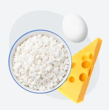 Молочные продукты и яйца