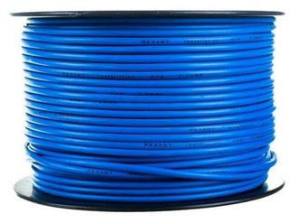 Провод одинарный 1х2,50мм синий , 100м REXANT а016545