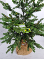 Фарфоровая игрушка "Машина УАЗ"