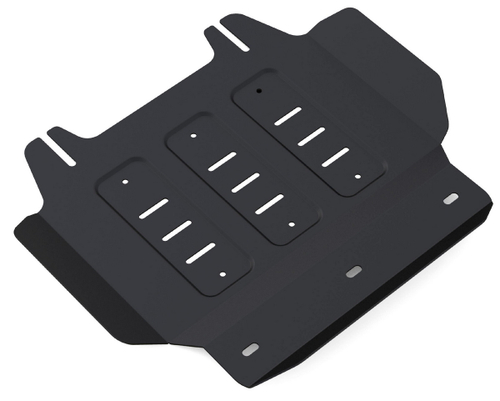 Защита РК Rival для Toyota Hilux VII (V - 2.5D; 3.0D) 2005-2015 (устанавл-ся совместно с 2111.5791.1.3), сталь 3 мм, с крепежом, штампованная, 2111.5792.1.3