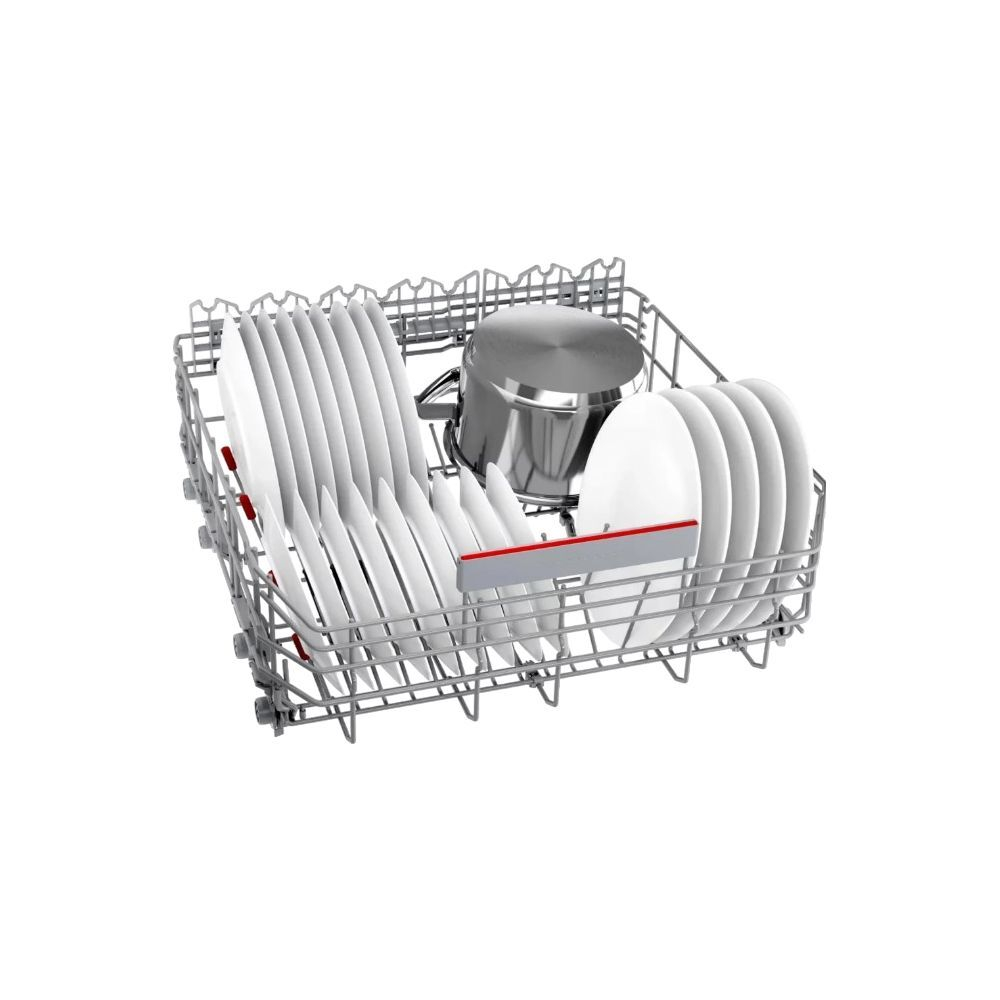 Встраиваемая посудомоечная машина Bosch SMV6ECX08E, полноразмерная, 14 комплектов, 7 программ, защита от протечек, белая