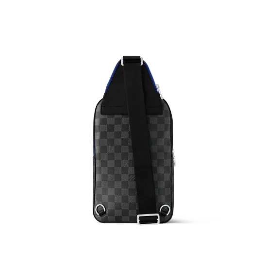 Louis Vuitton Avenue Slingbag Damier Graphite Blue