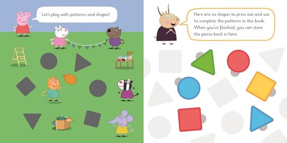 Learn with Peppa: Peppa&#39;s Patterns and Shapes