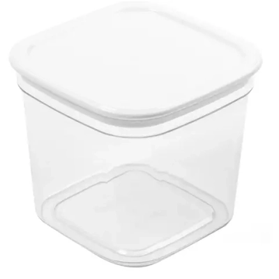 Контейнер для сыпучих продуктов 0,6л «Смарт» белый С413БЕЛ