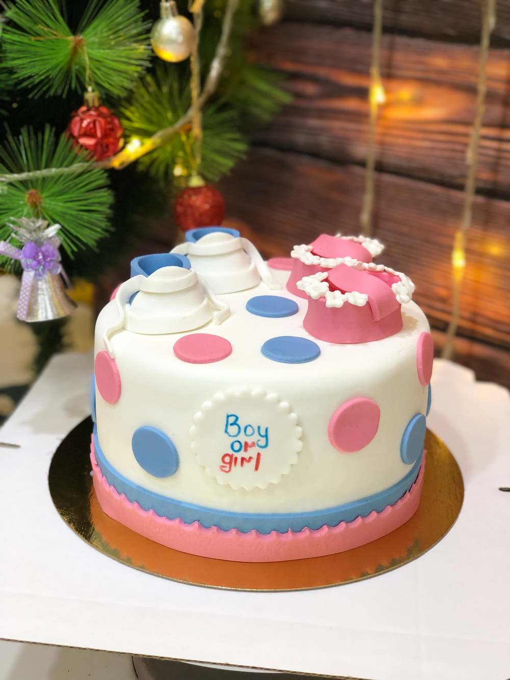 Торт на гендер пати, Gender party, gender reveal cake