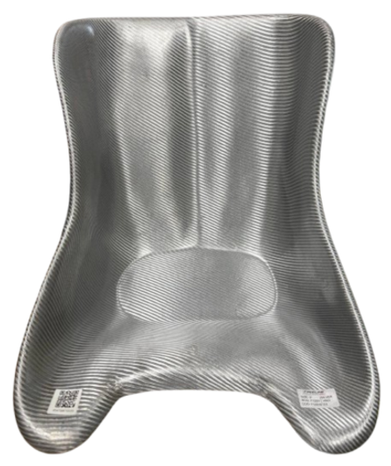 Сиденье IMAF F12 D3 Silver 3, 32.5см