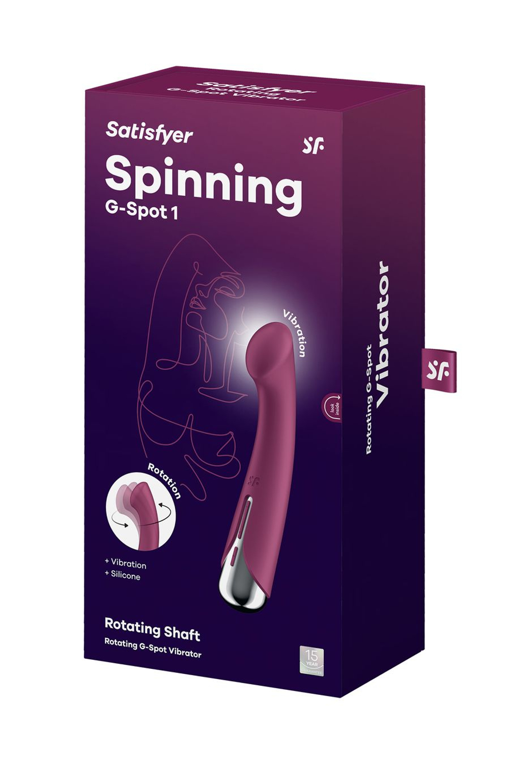 Satisfyer Spinning G-Spot 1 - Вибратор с функцией вращения