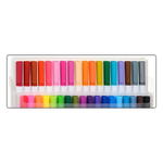 Маркер для скетчинга, двусторонние, Basir, линер, акварельные, белый корпус, 36 цветов