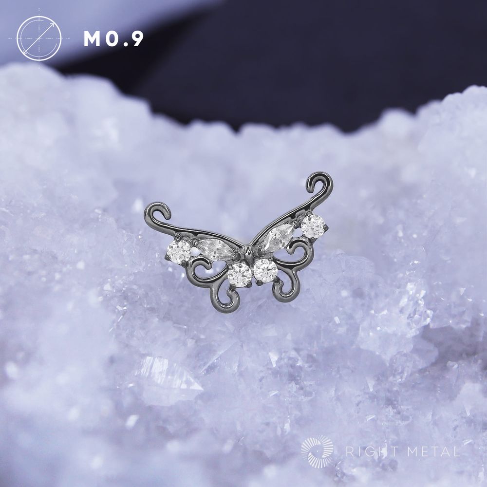 Butterfly Swallowtail Crystal