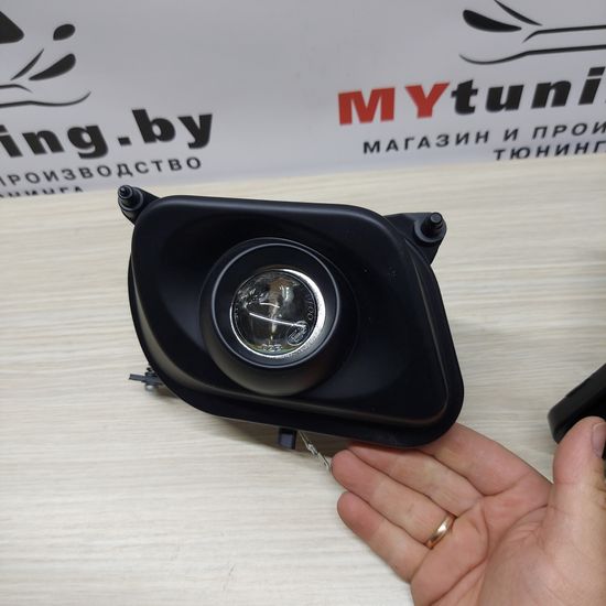 Противотуманные фары black для Mercedes E W210