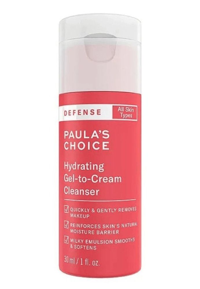 Универсальный гель-крем для умывания Paula's Choice Defense Hydrating Gel-to-Cream Cleanser 30мл