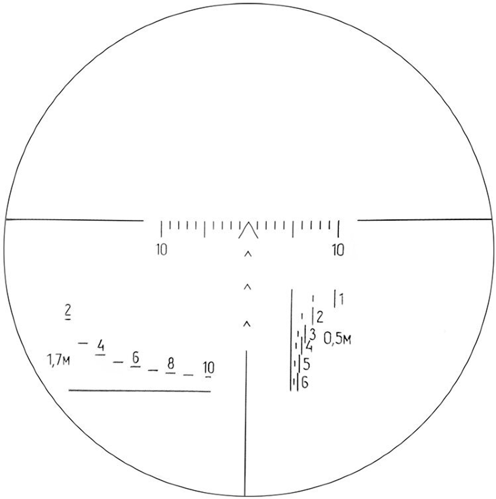 Оптический прицел ПОСП (POSP) 8x42