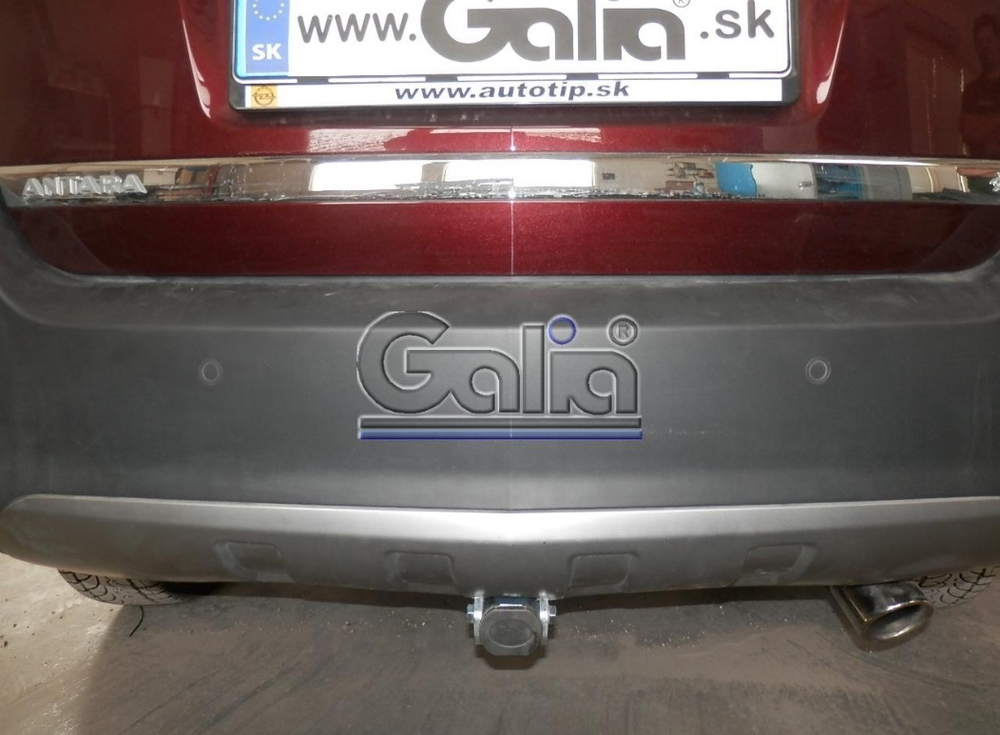 Фаркоп оцинкованный Galia O065С для Opel Antara 2006-2013, 2013-2017, Chevrolet Captiva 2006-2013, 2013-2018(паспорт и сертификат в комплекте)(без электрики)