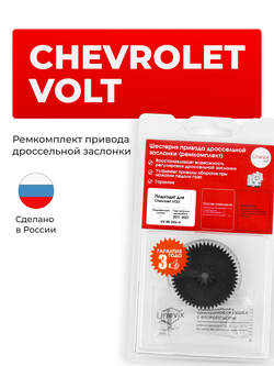 Шестерня привода дроссельной заслонки (ремкомплект) Chevrolet Volt 2011 - 2021 (DZ-6)