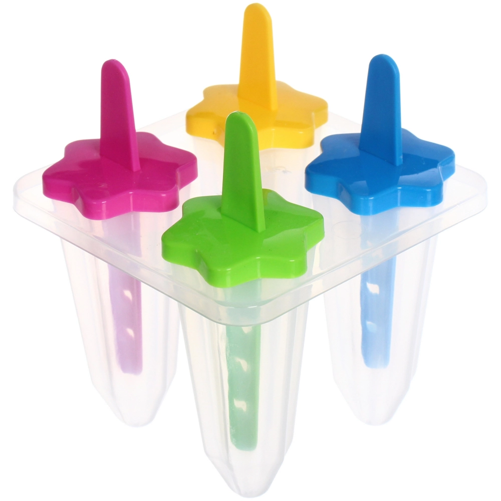 Форма для приготовления мороженого «Цветы» 4шт