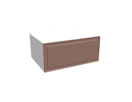 Кухня Модуль ШВГ 810 Белый / Пудрово-розовый