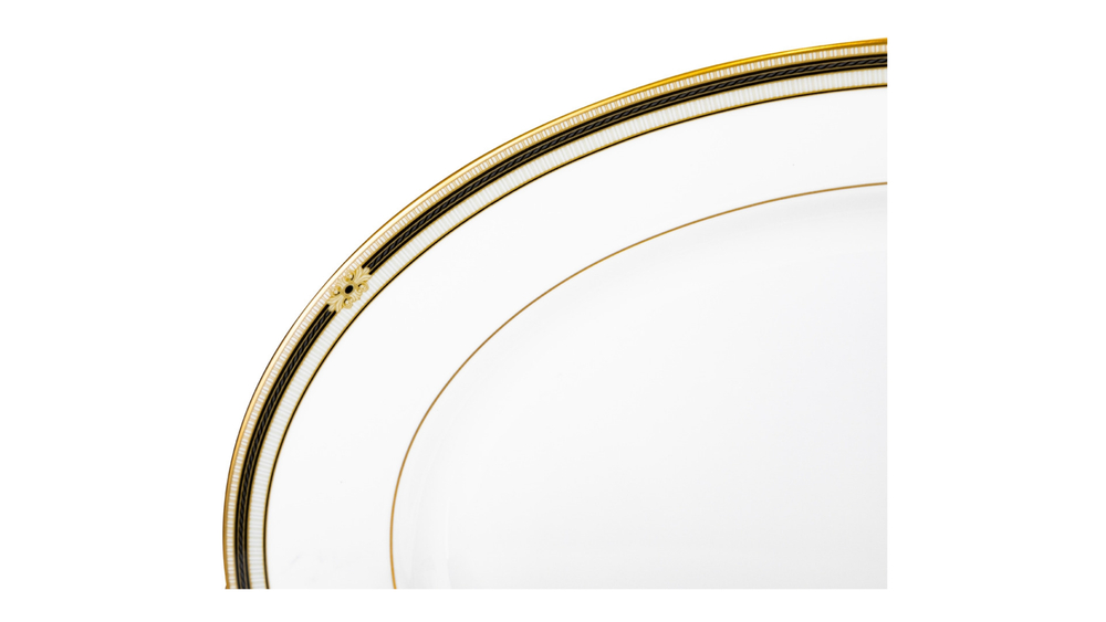 Блюдо овальное 38см Narumi Виндзор