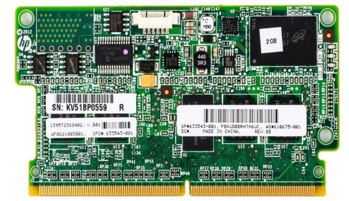 633543-001 Модуль памяти контроллера 2Gb HPE for use P420/P421/P430/P431/P822/P830