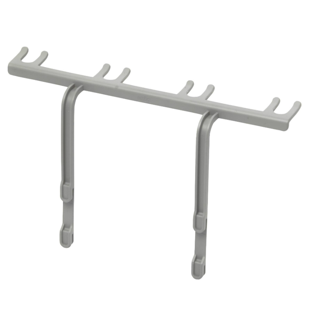 Коврик для сушки посуды с подставкой udry, 46х27,3х61 см, темно-серый