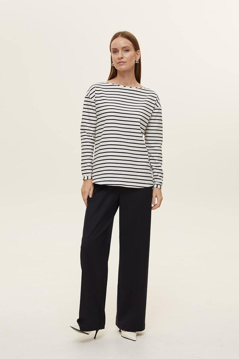 Тельняшка ЛОДОЧКА синяя полоска