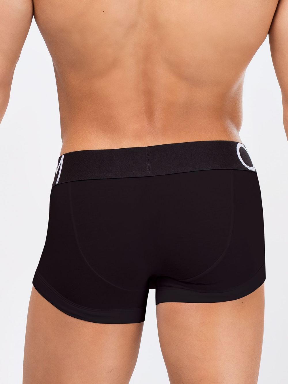 Мужские боксеры с широкой модной брендированной резинкой (Размер: XXXL) (Цвет: белый)