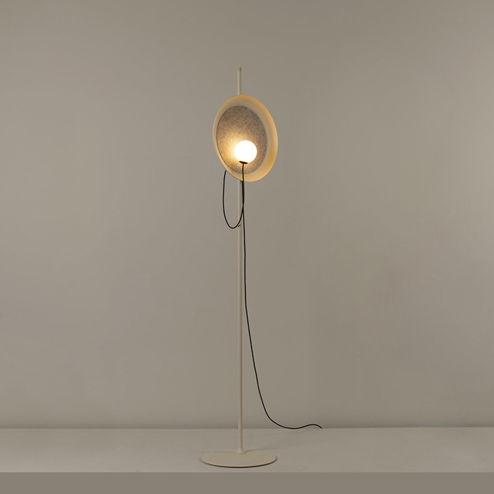 Floor design lamp  Wire by Milan (White,  D35)