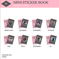 Мерч Stray Kids MINI STICKER BOOK ("DO IT" POP-UP STORE)