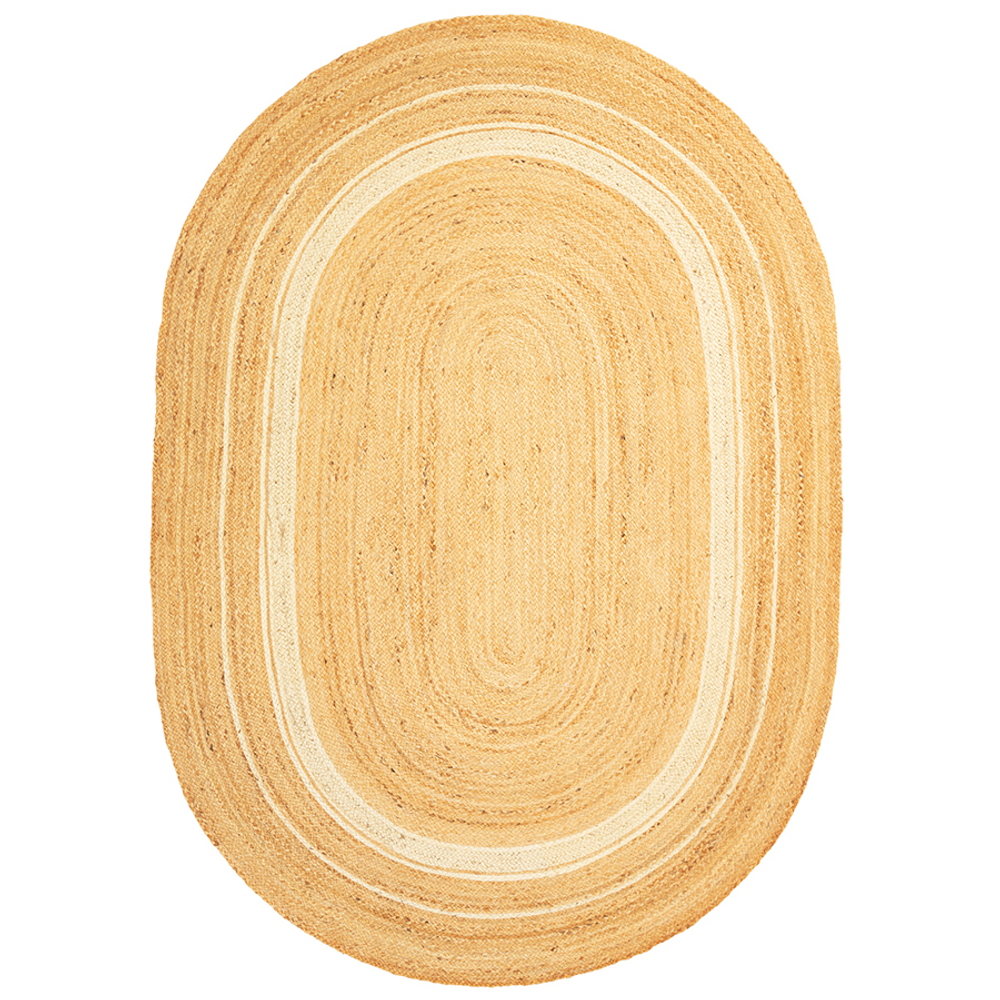 Ковер овальный с вставками 200х300см Tkano