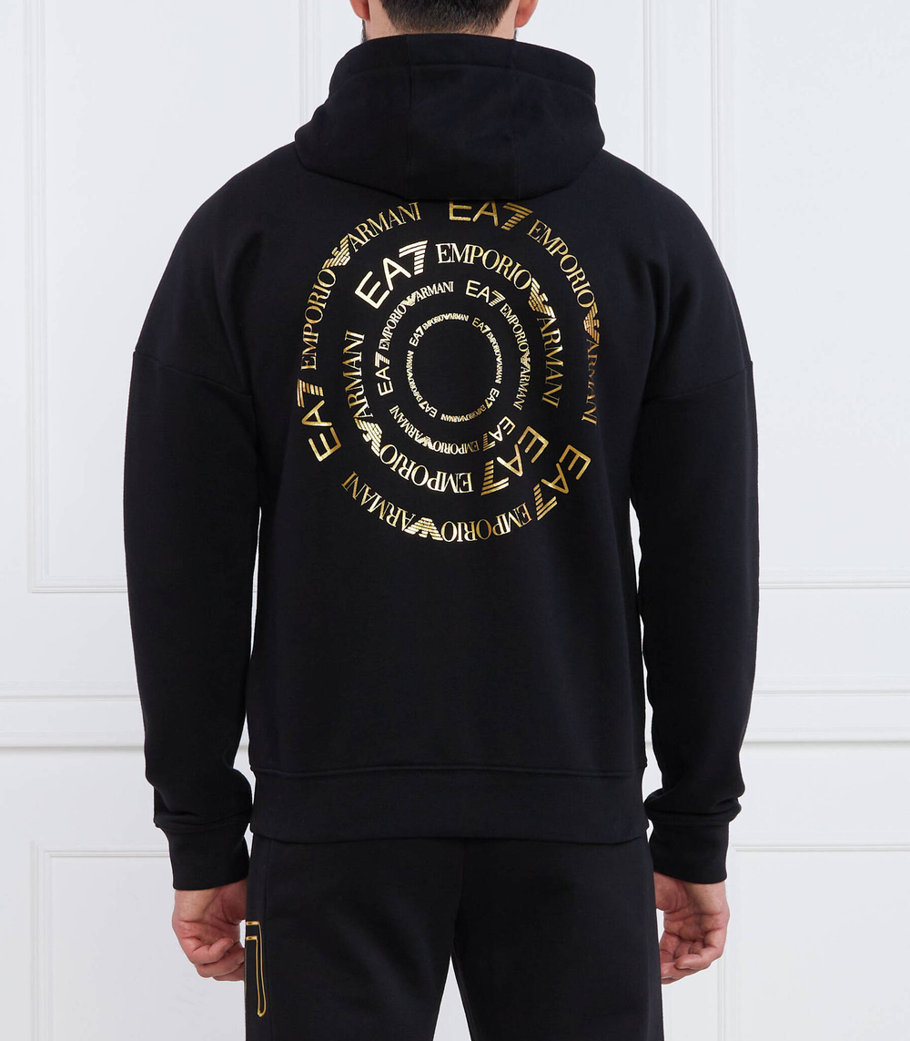 Худи EA7 - черный(3RPM19 PJLSZ)