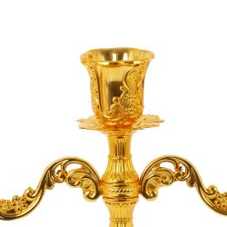 GAEM Подсвечник для 3-х свечей, L24 W7,5 H22 см