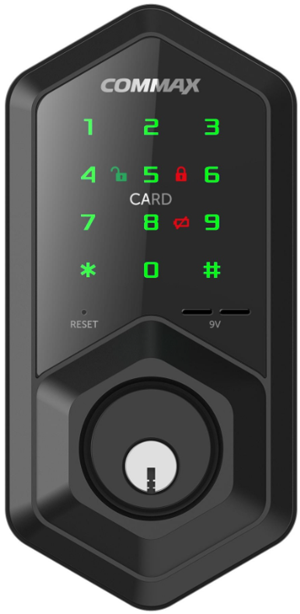 Замок  COMMAX CDL-107U BLK