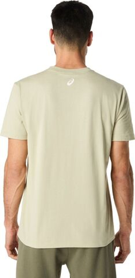 Теннисная футболка Asics Logo Short Sleeve - khaki