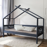 Кровать домик Джульетта 90х200, деревянная