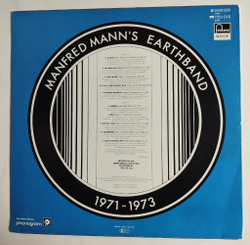 Винтажная виниловая пластинка LP Manfred Mann Earth Band 1971 1973 (Germany 1977)