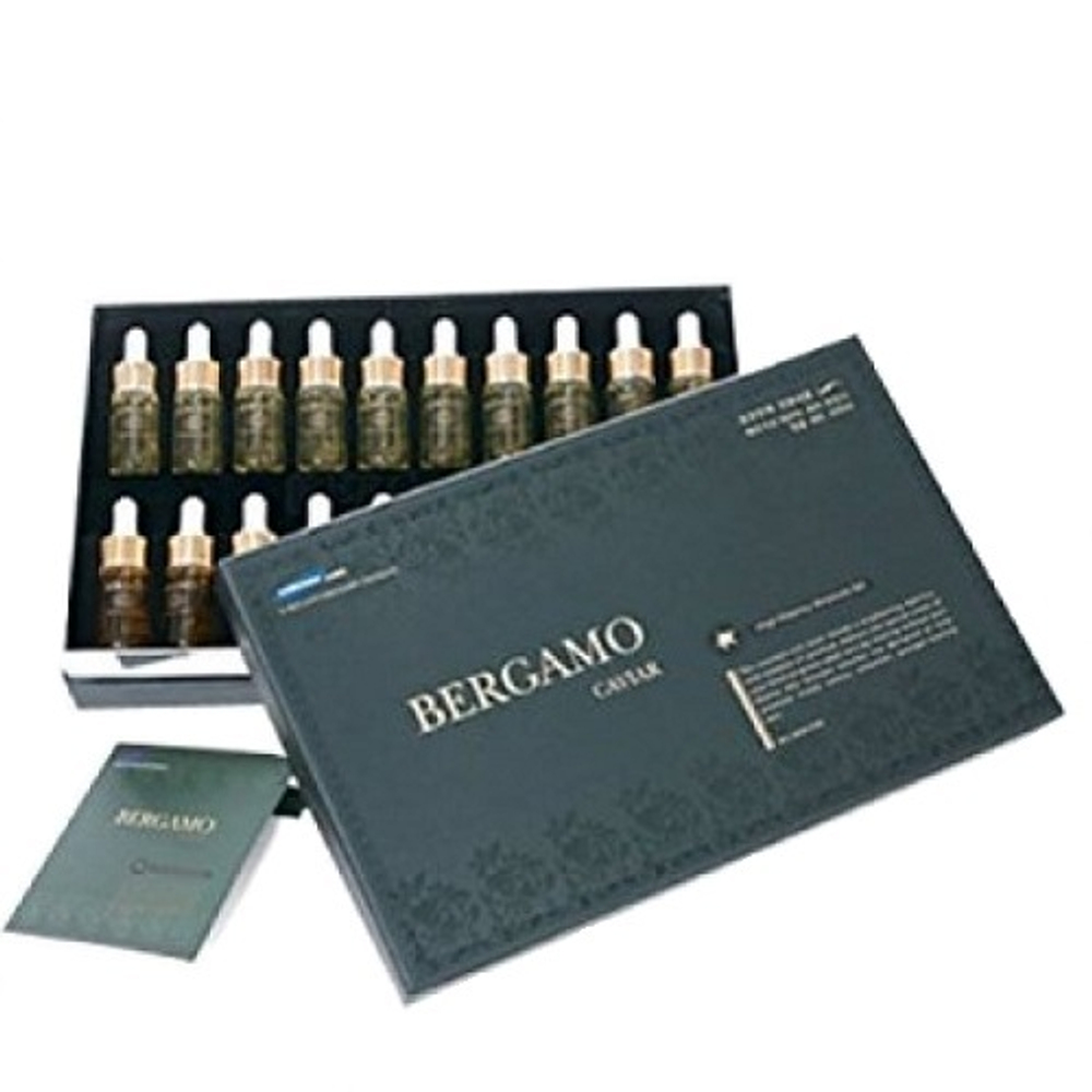 Сыворотка ампульная с экстрактом икры для витаминизации кожи Bergamo Caviar Ampoule Set 20x13мл