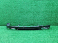 Юбка заднего бампера Mercedes S W222 17-20 AMG 63