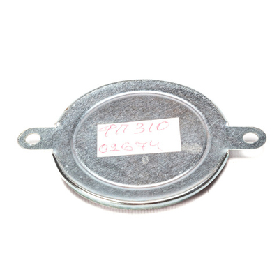 Световозвращатель (катафот), красный, круглый, крепление 2 отверстия