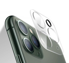 Защитное стекло 3D для камеры Slim для iPhone 12 Pro (Прозрачное)