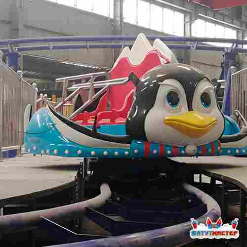 Детский аттракцион горка «Небоскрёб», 4 кабины 8 мест, 23×20×3,5 м