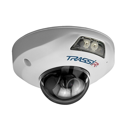 TRASSIR TR-D4121IR1 v6 2.8 Уличная 2Мп IP-камера с ИК-подсветкой. Матрица 1/2.7" CMOS, разрешение 2Мп
