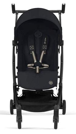 Прогулочная коляска Cybex Libelle BLK Magic Black с дождевиком и бампером
