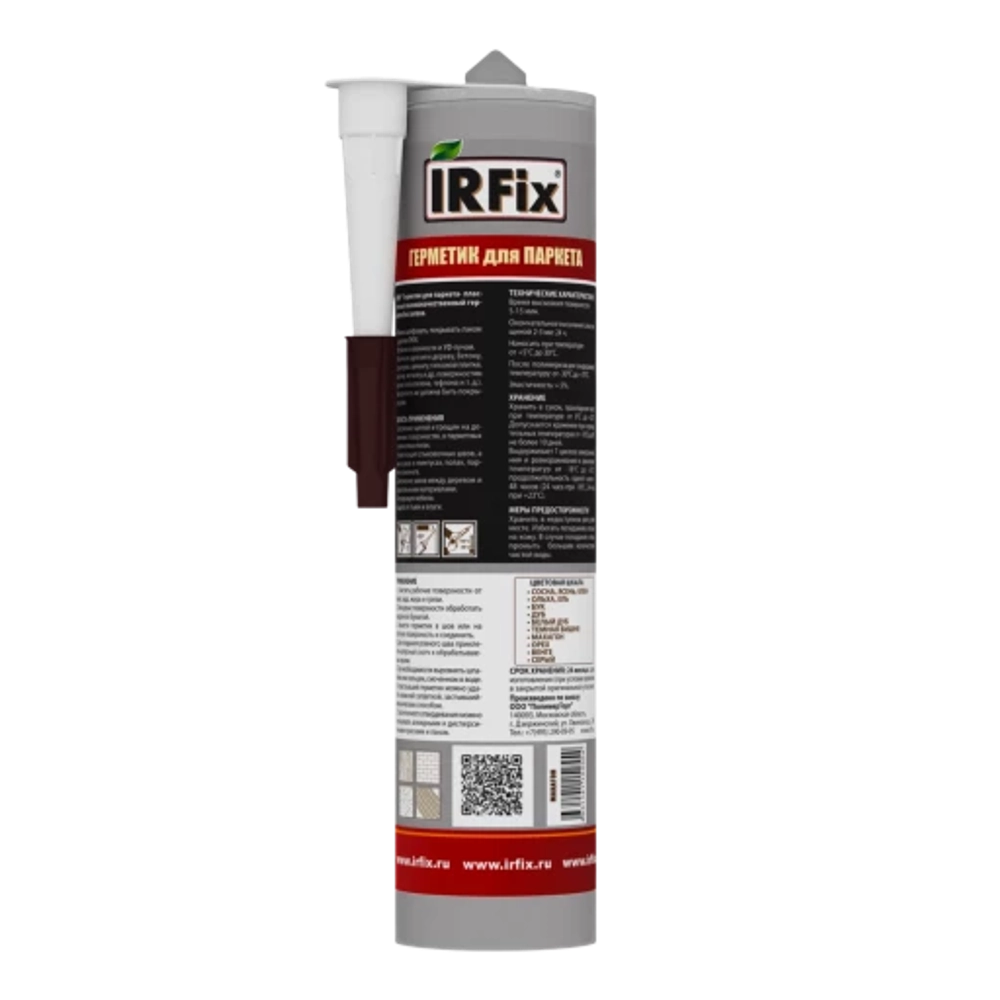 IRFix Parquet Герметик акриловый для паркета 310мл "Махагон"