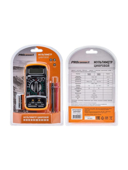 Мультиметр портативный MAS830L (DT850L) PROCONNECT 13-3021