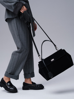 Замшевая сумка Nadi DBR 31356 черный