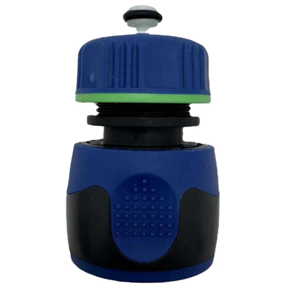 Коннектор GREEN APPLE GAP-C1904 для шланга с аквастопом 19 мм 3/4 пластик | Аксессуары для полива Green Apple